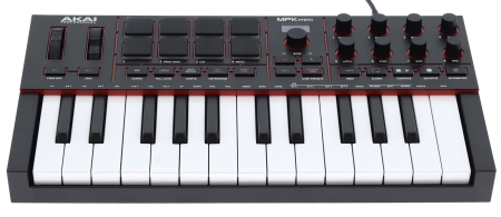 Image nº3 du produit MPK Mini IV-B Akai - Clavier mini noir 25 touches 8 pads 8 rotatifs