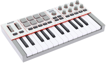 Image nº5 du produit MPK Mini IV-W Akai - Clavier mini gris 25 touches 8 pads 8 rotatifs