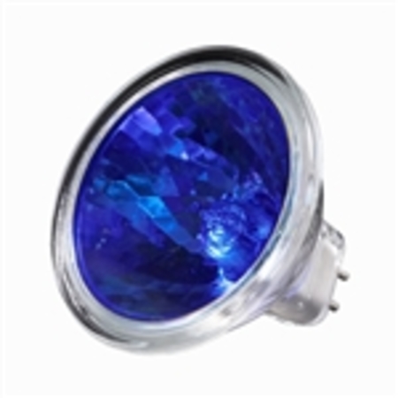 Image principale du produit Lampe MR11 GU4 MR11 12V 20W Bleue