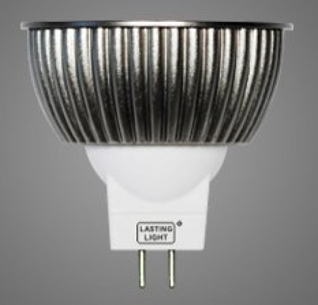 Image principale du produit MR16 à led SHARP  Omega 435 lumens GU5.3 12V 6W blanc Chaud 2700K  42°