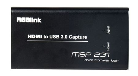 Image principale du produit RGB LINK MSP231 CONVERTISSEUR HDMI VERS USB 3.0