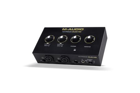 Image secondaire du produit M-Track Duo HD M-Audio - Carte son 2 entrées port USB-C