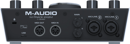 Image secondaire du produit Carte son M-Audio 2 entrées 2 Sorties et Midi