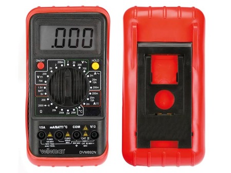 Image secondaire du produit Multimètre Numérique LCD 3 digit 1/2 sonde température capacité fréquence