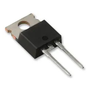 Image principale du produit Diode MUR1640 Fast 400 V, 16 A, Double cathode commune 2 pattes, 1.3 V, 50 ns, 150 A