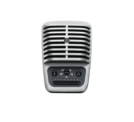 Image principale du produit MV51-DIG Shure Micro statique USB Cardioïde sur table 24-bits 48 kHz pour podcast et prise de son