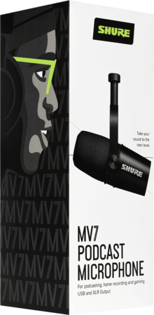 Image nº9 du produit Shure MV7-K micro podcast et radio Dynamique USB et XLR