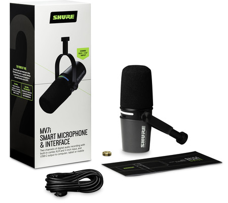 Image nº6 du produit MV7I Shure - Micro Podcast avec interface USB + 1 entrée intégrée