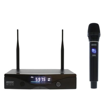 Image principale du produit MW 100 MH Power acoustics – Micro main sans fil UHF 10 - 30mW