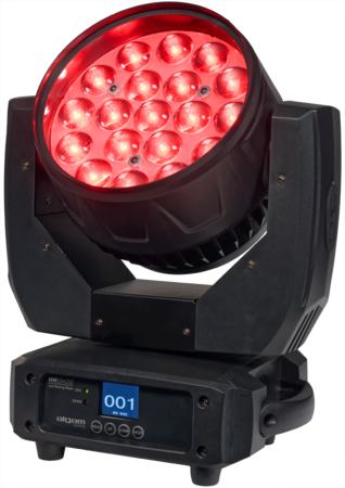 Image nº6 du produit MW1915Z  Flight DUO Algam lighting - Pack de 2 lyres Led Zoom 19X 15W en flightcase