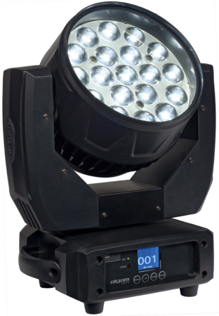 Image nº7 du produit MW1915Z  Flight DUO Algam lighting - Pack de 2 lyres Led Zoom 19X 15W en flightcase