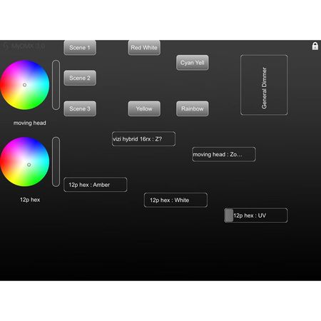 Image nº5 du produit MYDMX-RM ADJ - Lecteur de Show DMX autonome 16 presets 512 canaux