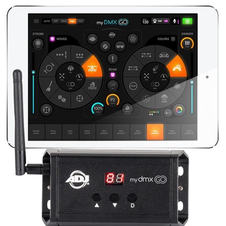 Image principale du produit Interface et logiciel de commande DMX ADJ MyDMX Go