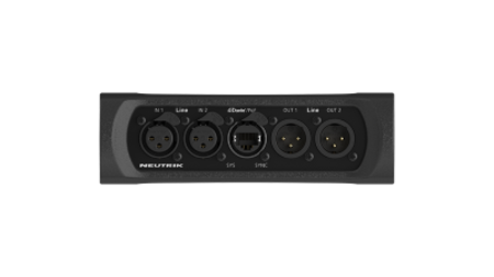Image nº3 du produit NA-2I2O-DLINE Neutrik - interface Dante POE 2 entrées + 2 sorties