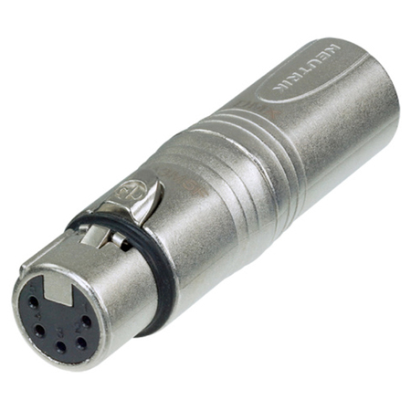 Image principale du produit Adaptateur NEUTRIK NA3 M5F XLR3 M - XLR5 F