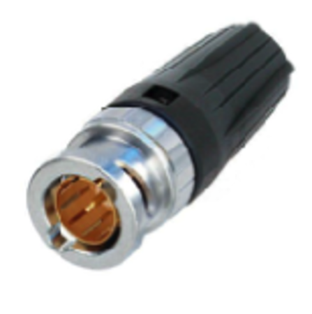 Image principale du produit NBNC75BLP7 Neutrik - Fiche mâle BNC 75 ohms à Baïonnette pour RG59 ou KX6 - 0,6/3,7