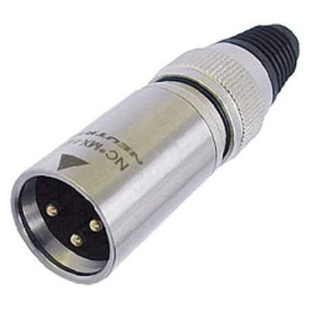 Image principale du produit Fiche XLR 3 points mâle étanche IP65 avec NC3FXHD