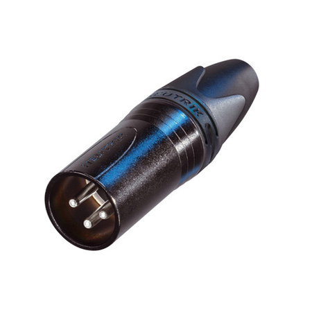 Image principale du produit NC3MXXBAG Neutrik - Prise male XLR 3 points noire