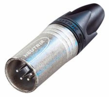 Image principale du produit NC4MXX Neutrik - Fiche mâle XLR 4 points