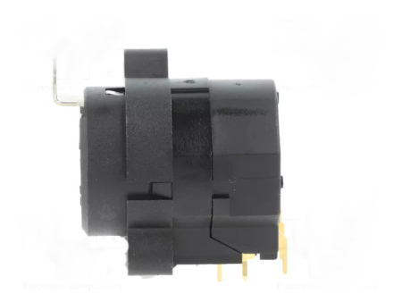 Image secondaire du produit Embase femelle coudée Combo NEUTRIK à souder sur CI pour XLR 3 et Jack 6.35 Stéréo