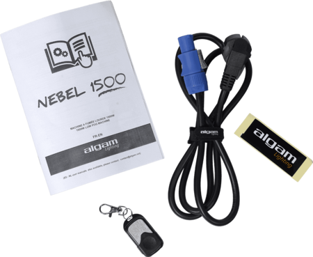 Image nº8 du produit Nebel 1500 Algam lighting Machine à fumée lourde DMX 1500W