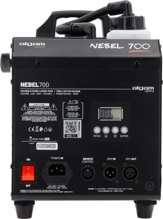 Image nº3 du produit NEBEL700 Algam Lighting - Machine à fumée lourde 700W