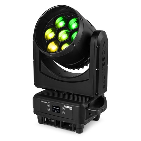 Image principale du produit Nereid760 BeamZ Pro – Lyre Wash Bee Eyes 7 X 60W RGBW IP65