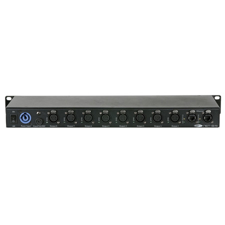 Image secondaire du produit NET-8/5 Showtec - Node Artnet/Klingnet 8 univers DMX XLR 5 broches Showtec NET-8/5