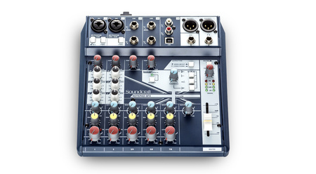 Image secondaire du produit Table de mixage Soundcraft NotePad-8FX USB 8 entrées 2 sorties