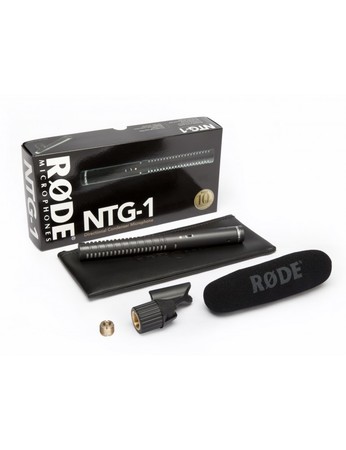 Image principale du produit Micro canon RODE NTG1 Supercardioïde pour broadcast prise de son vidéo