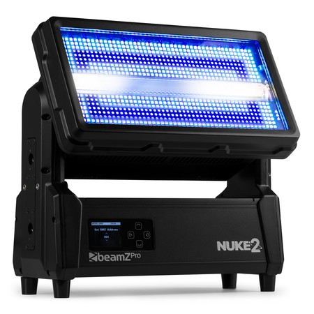 Image principale du produit NUKE2 BeamZ Pro – Blinder et Stroboscape motorisé 960W