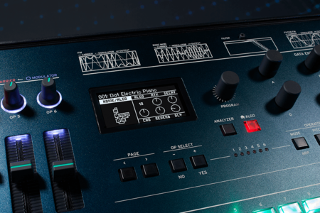 Image nº6 du produit OPSIX-MK2 Korg – Synthétiseur numérique 64 voies