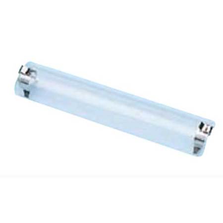 Image principale du produit Protection Verre Pyrex Demi-cylindrique 138mm avec pinces