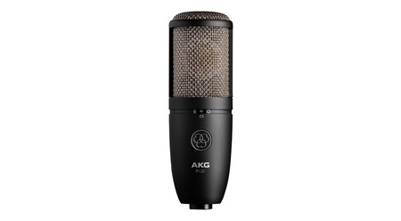 Image principale du produit Microphone de studio statique AKG P420 cardioïde à directivité variable 155 dB SPL