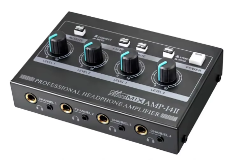 Image principale du produit Ampli casque 4 canaux mono stéréo