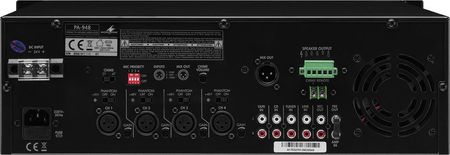 Image secondaire du produit Amplificateur public adress Monacor PA-948 5 cannaux 1x480w 100v