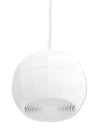 Image secondaire du produit Enceinte boule 100V public adress HP 5p puissance 2.5W 5W ou 10W