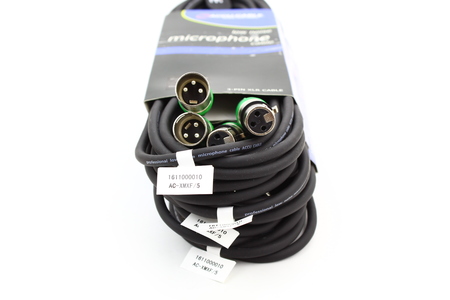 Image secondaire du produit Pack de 4 câbles XLR micro et audio 5m