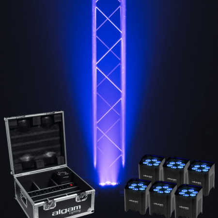 Image nº3 du produit Pack Algam Lighting 6 x EVENTPAR612-HEX-IP + EVENT-PAR-FC