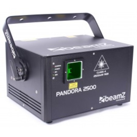 Image principale du produit Laser 2500mW PANDORA 2500 BeamZ DMX et ILDA