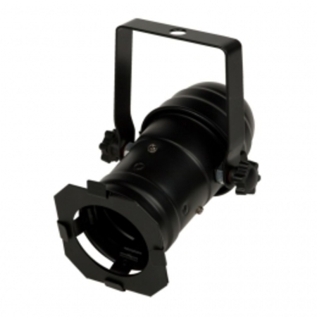 Image principale du produit Projecteur PAR 16 noir avec porte filtre sans douille pour led