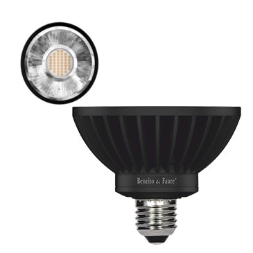 Image principale du produit Ampoule Beneito Faure PAR30 à 12W Blanc chaud 3000K 45° SAMSUNG 230V