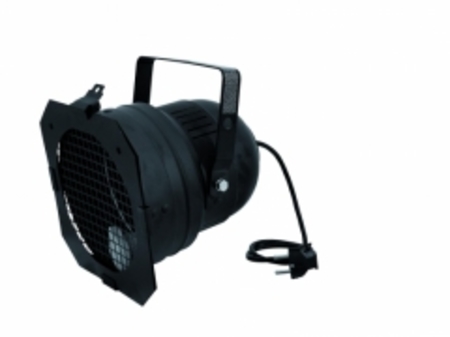 Image secondaire du produit Projecteur PAR 56 noir court sans lampe avec porte filtre