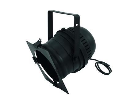 Image principale du produit Projecteur PAR 64 Noir court  sans lampe