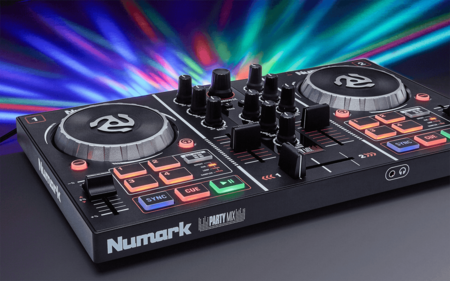 Image secondaire du produit Contrôleur DJ Numark PartyMix 2 voies 8 pds Carte son