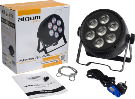 Image secondaire du produit PARWASH730-QUAD Algam Lighting – Projecteur led 7X30W RGB + blanc chaud 25°