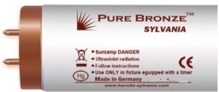 Image principale du produit Tube Sylvania Pure Bronze 100W 1.0 R UVA