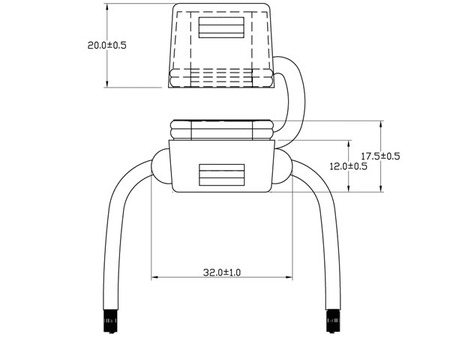 Image secondaire du produit Porte fusibe étanche pour fusibles ATC