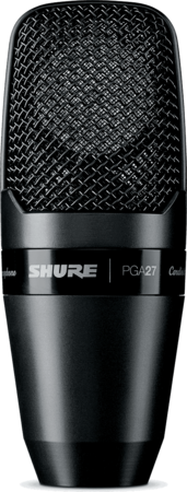 Image principale du produit Shure PGA27-LC - Micro Studio Statique Polyvalent Cardio