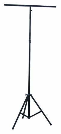 Image principale du produit Pied Alu noir telescopique avec barre en T 3m70